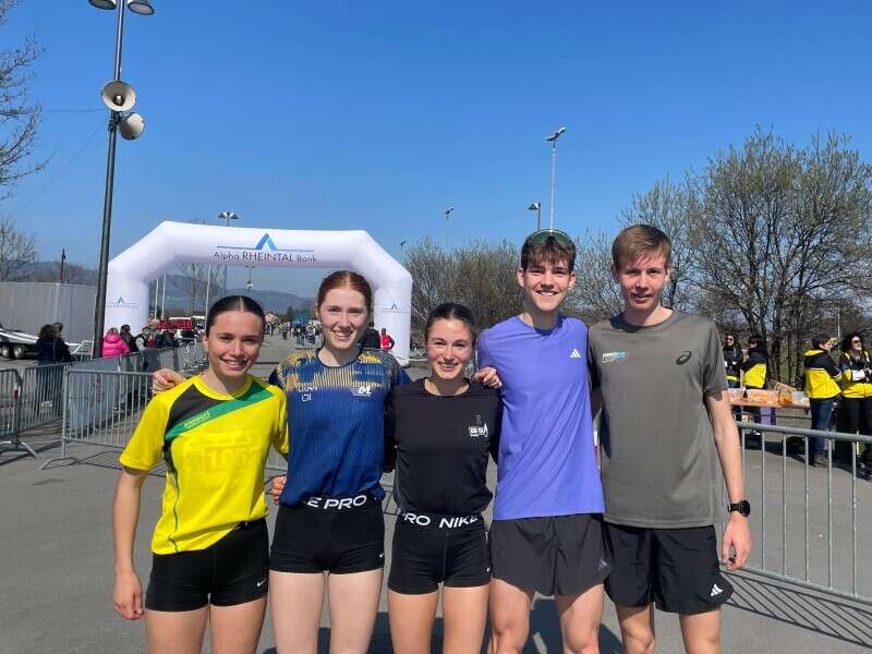 10km SM 2026 Team mit Jungs