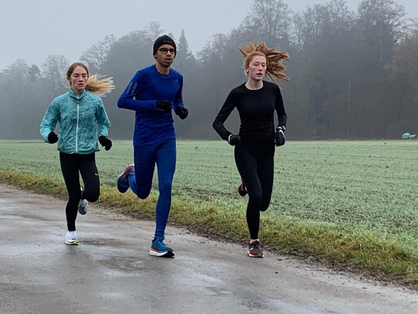 Testlauf 5km 2020 fabio alicia chiara